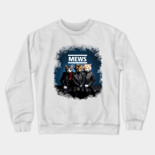 Mews with Wlack Logo Crewneck Sweatshirt